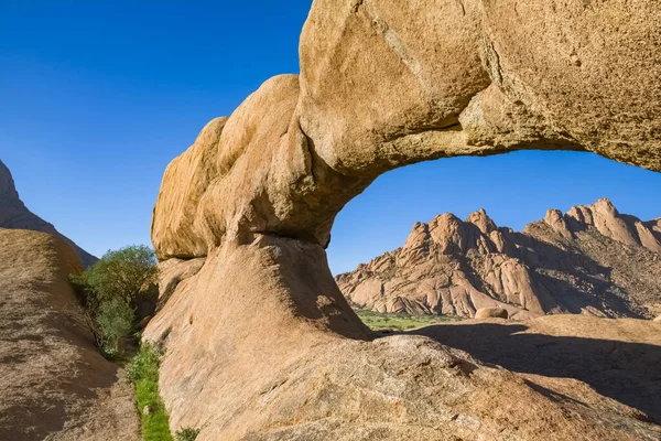 Namibian Die Felsen Von Spitzkoppe Damaraland Schöne Landschaft — Stockfoto