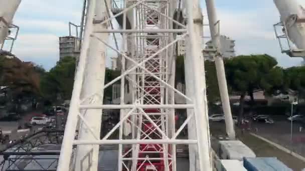 August 2021 View Jesolo Ferris Wheel — Vídeo de Stock