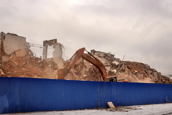 Vernietigde gebouw — Stockfoto