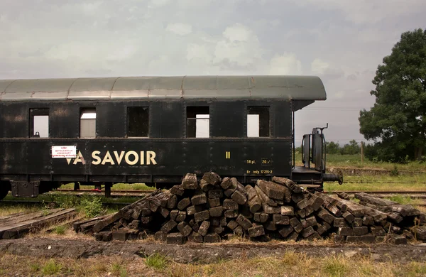 Retro train — Stock Photo, Image