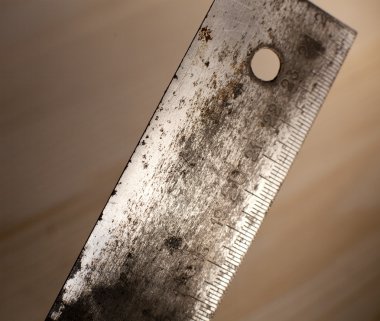 pis, yaşlı, paslı el aletleri