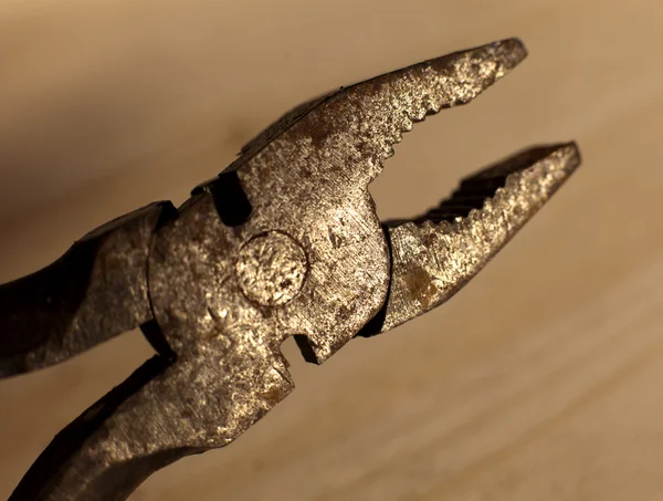 Dirty, old, rusty hand tools — Stock Photo, Image