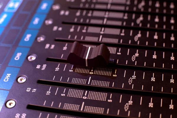 Ses stüdyo kayıt donatım ayarlama — Stok fotoğraf