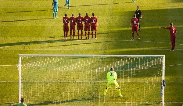 Futbol kaleci dalış kayıt yapma