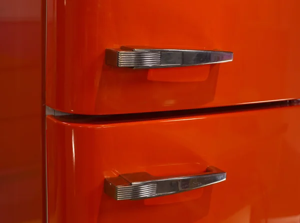 Refrigerator door - close up — Stock Photo, Image