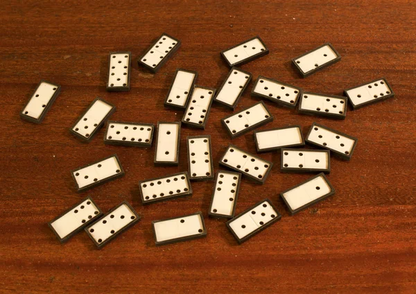 White domino — Stock Photo, Image