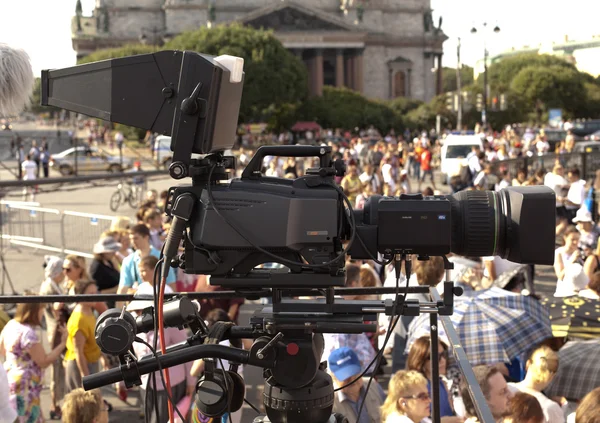 Câmara de televisão — Fotografia de Stock