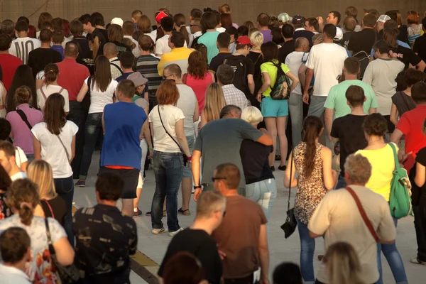 Multitud de personas —  Fotos de Stock