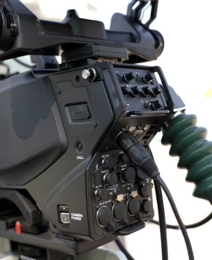 TV stüdyo profesyonel dijital video kamera