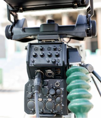 TV stüdyo profesyonel dijital video kamera