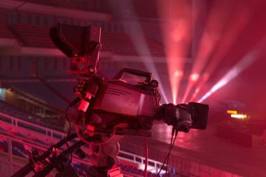 TV stüdyo profesyonel dijital video kamera