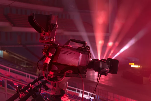 TV stüdyo profesyonel dijital video kamera — Stok fotoğraf