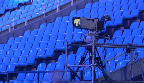 Videocamera digitale studio professionale TV — Foto Stock