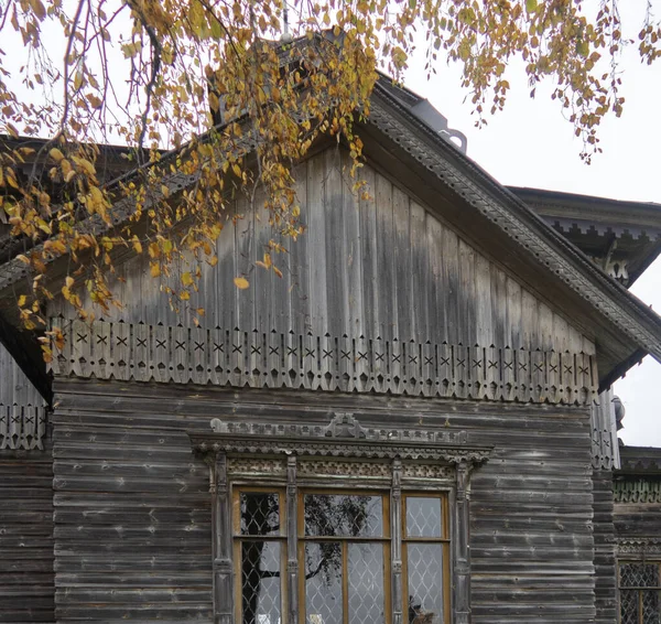 View Kizhi Island Historic Site Churches Bell Tower Large Historic — Stock Photo, Image