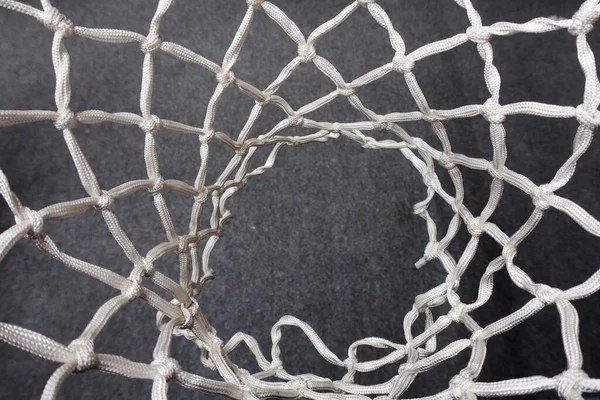 Close Basketball Hoop Sports Hall Sport Object — Stock Photo, Image