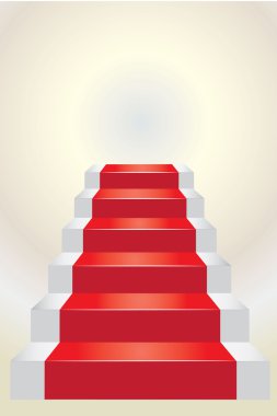 merdivenlerden yukarı gidiş üzerinde beyaz