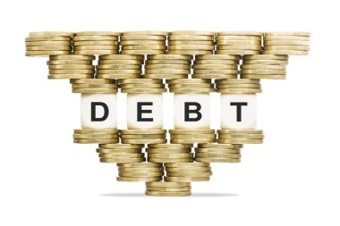 borç yönetimi word borç kararsız yığın altın sikkeler üzerinde