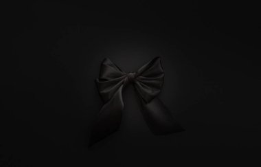 Siyah arka planda siyah kuşak, Kara Cuma konsepti