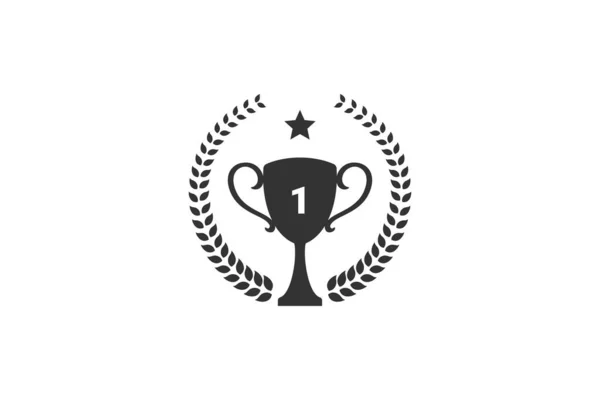 Best Champions Cup Trophy Vector Design Champion Cup Winner Trophy — стоковый вектор