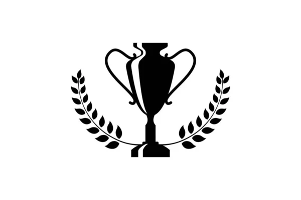Miglior Design Vettoriale Trofeo Coppa Campioni Premio Trofeo Vincitore Coppa — Vettoriale Stock