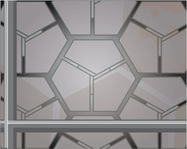 Arrière-plan metalware — Image vectorielle