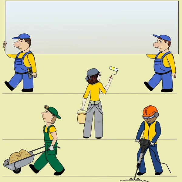 Workers Stock Illustration