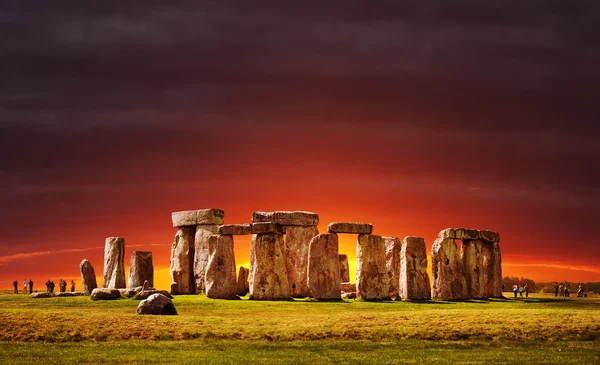 Stonehenge, England. Großbritannien — Stockfoto