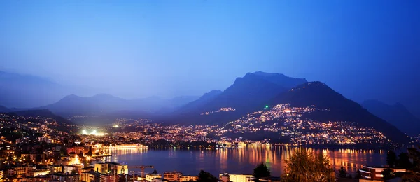 Lugano, Zwitserland. — Stockfoto