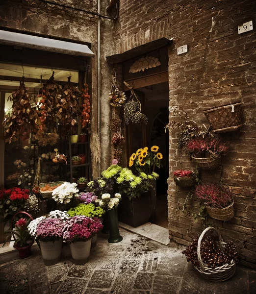 Flower Shop, Italy — Stock Photo, Image