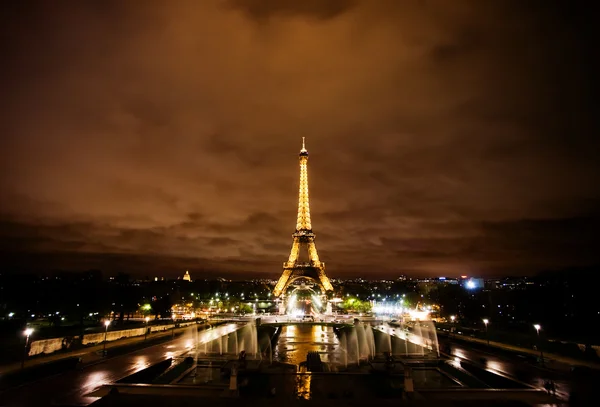 Parijs bij nacht — Stockfoto