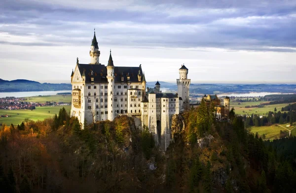 Slot Neuschwanstein, Beieren, Duitsland — Stockfoto