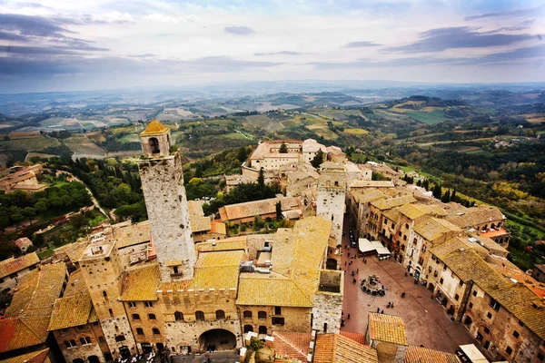 San gimignano, Toskania — Zdjęcie stockowe