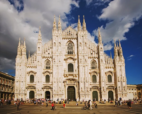 Milanos katedral, Italien — Stockfoto