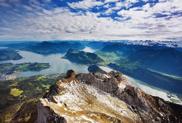 Alpes suíços Fotografia De Stock