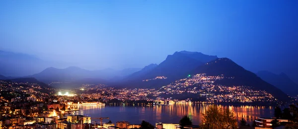 Lugano, Suiza . Fotos De Stock