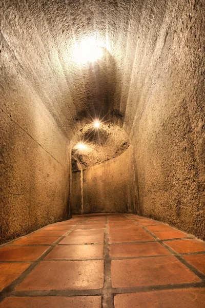 ワイン貯蔵室の地下 — ストック写真