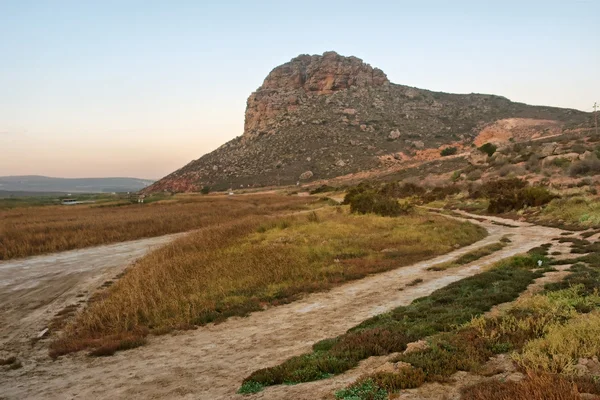 Road from beach — Stock Photo, Image