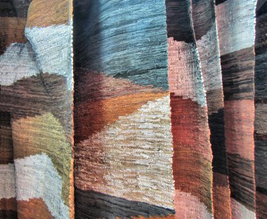 deri el yapımı kilim