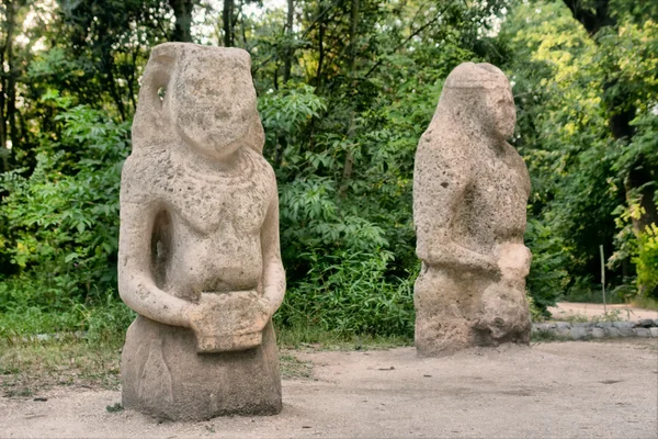 Ancient pagan idols — Stock Photo, Image