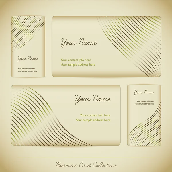 Business Card Collection Royalty Free Stock Vectors