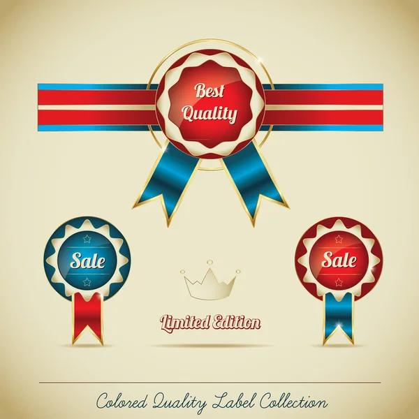 Discount Label Banner Background Collection Stock Illustration