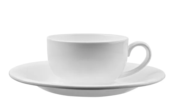 Tazza di caffè vuota isolata — Foto Stock