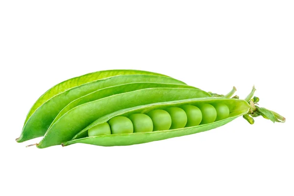 Sweet green peas in close seup — стоковое фото