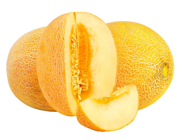 Melonen, isoliert — Stockfoto