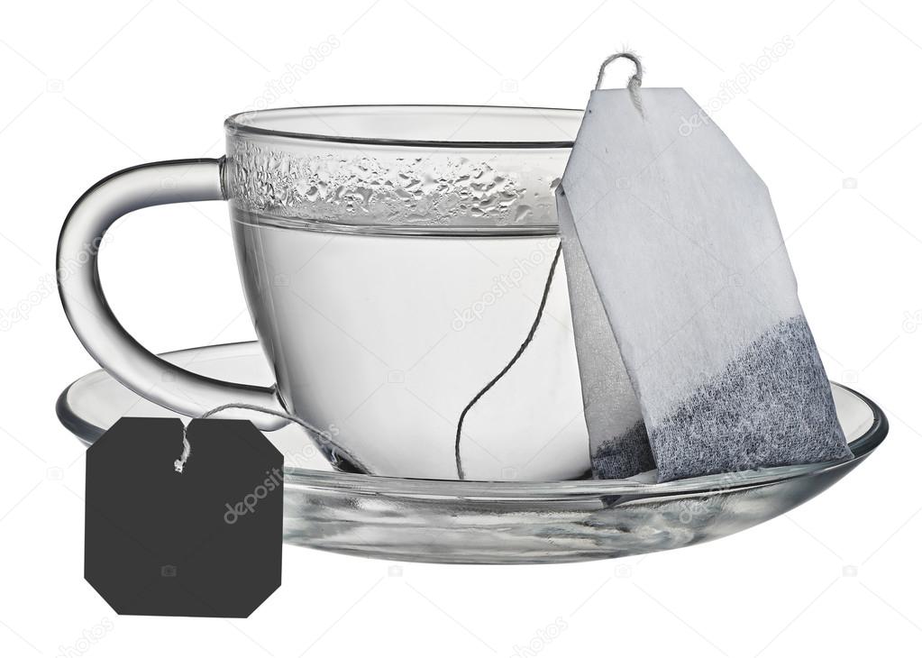 Tea Bag in the cup with hot water Stock Photo by ©AlekseyPatsyuk 20158871