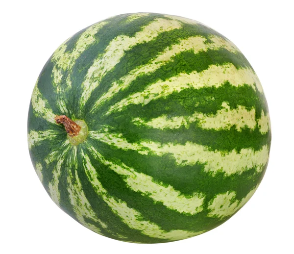 Wassermelone isoliert auf weißem Hintergrund — Stockfoto