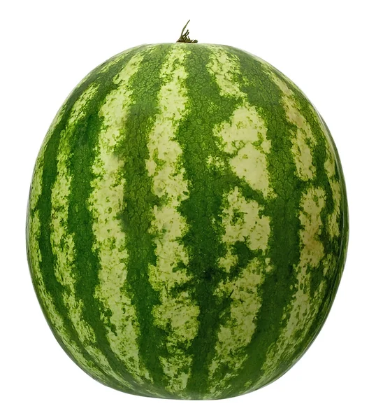 Wassermelone isoliert auf weißem Hintergrund — Stockfoto