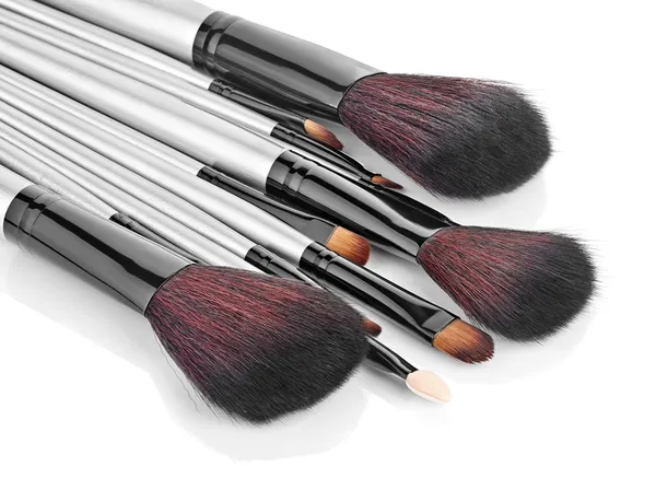 Set of professional makeup brushes — Stock Photo, Image