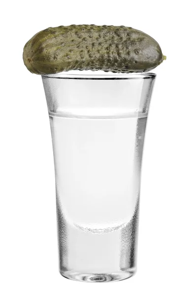 Vaso de vodka —  Fotos de Stock