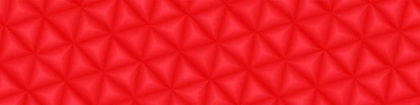 Conception Bannière Illustration Vectorielle Fond Triangle Rouge — Image vectorielle